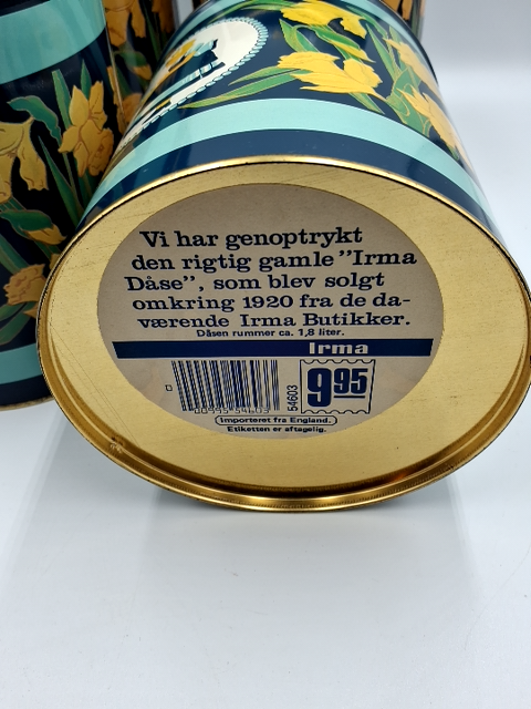 Original Irma dåser